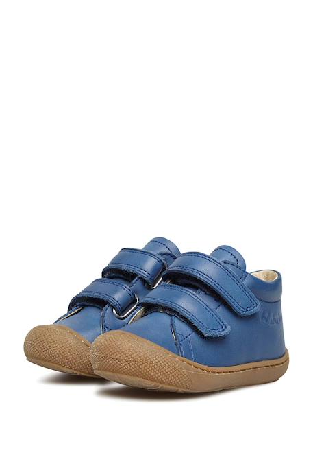Chaussures en cuir cocoon vl Bleu-bleu ciel-+Bleu-marron-+Caramel-+Jaune-+Marine-+Marron-beige+Vert clair-+Vert-marron- 10 - vertbaudet enfant 