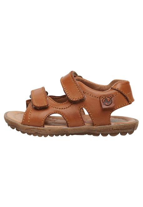 Sandales en cuir sky Beige-+Bleu clair-+Cognac-+Marine-+Orange-+Vert clair- 13 - vertbaudet enfant 
