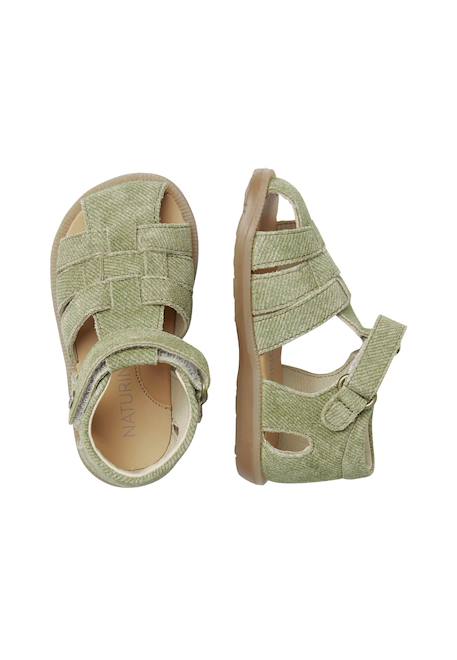 Sandales semi zaffiro Gris- 4 - vertbaudet enfant 