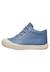 Chaussures premiers pas en cuir avec fermeture éclair cocoon zip Bleu-+Marron- 3 - vertbaudet enfant 