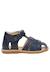 Sandales semi zaffiro Marine-+Marron- 1 - vertbaudet enfant 