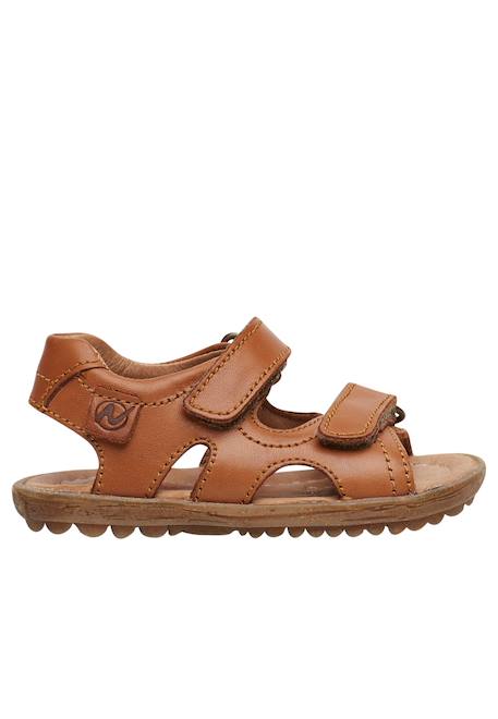 Sandales en cuir sky Beige-+Bleu clair-+Cognac-+Marine-+Orange-+Vert clair- 11 - vertbaudet enfant 