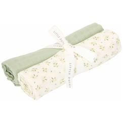 Puériculture-Lot de langes hydrophiles bébé en coton bio – multi-usages, doux et très absorbants