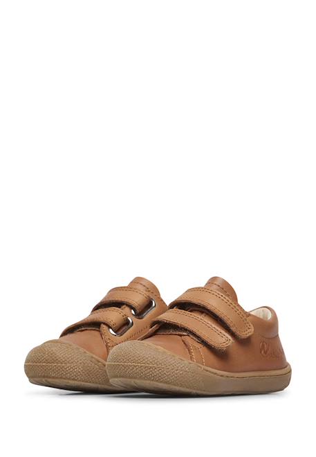 Chaussures en cuir cocoon low vl Cognac-+Marine- 5 - vertbaudet enfant 