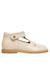 Ballerines en cuir vernis maluku Blanc crème- 1 - vertbaudet enfant 