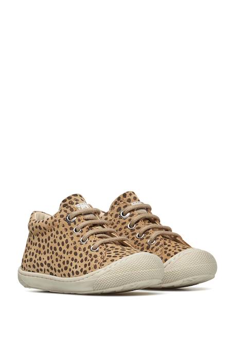 Chaussures en suède imprimé poney cocoon Gris clair-+Noir-beige- 7 - vertbaudet enfant 