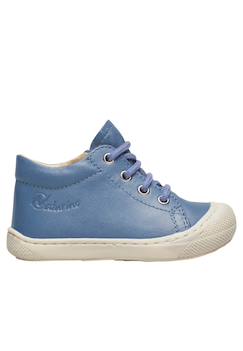 Chaussures-Chaussures premiers pas en cuir avec fermeture éclair cocoon zip