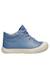 Chaussures premiers pas en cuir avec fermeture éclair cocoon zip Bleu-+Marron- 1 - vertbaudet enfant 