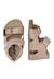Sandales en cuir avec boucle et scratch bea Beige-+Bleu-+Gris-+Jaune-+Marine-+Marron-+Orange-+Rose-+Rouge- 39 - vertbaudet enfant 