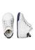Baskets lacées en nappa bicolore adam Blanc-+Marine- 4 - vertbaudet enfant 