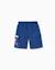 Short en coton avec imprimé spider-man et poches cargo Bleu foncé 2 - vertbaudet enfant 