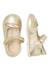 Ballerines en cuir laminé ballet Or-+Rose- 4 - vertbaudet enfant 
