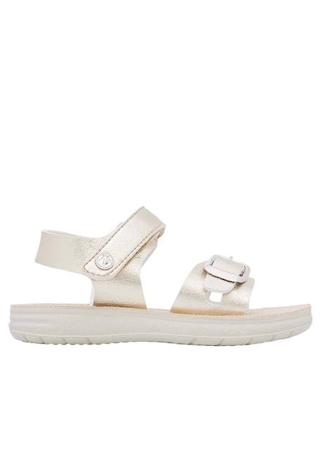 Sandales en cuir kimama Argent-+Or- 6 - vertbaudet enfant 
