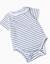 Ensemble body à rayures + barboteuse en piqué Bleu foncé 3 - vertbaudet enfant 