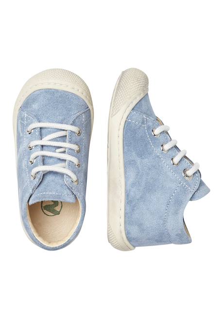 Chaussures suède cocoon Beige clair+Blanc-vert d'eau+Bleu-+Citrouille+Gris tourterelle-+Gris-bleu- 14 - vertbaudet enfant 