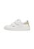Baskets en cuir hasselt 2 vl. Blanc-platine- 3 - vertbaudet enfant 