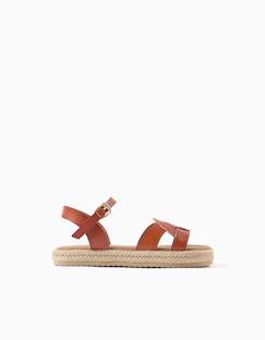 Chaussures-Chaussures fille 23-38-Sandales avec fermeture à boucle et rembourrage