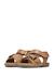 Sandales en cuir parin Blanc crème-+Cognac-+Marine- 10 - vertbaudet enfant 