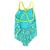 Maillot de bain 1 pièce fille crossback Bleu 2 - vertbaudet enfant 