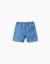 Short midi en jean à enfiler Bleu 2 - vertbaudet enfant 