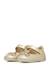 Ballerines en cuir laminé ballet Or-+Rose- 5 - vertbaudet enfant 