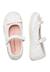 Ballerines en tissu claries 2 Blanc- 4 - vertbaudet enfant 