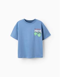 Garçon-T-shirt, polo, sous-pull-T-shirt-T-shirt en coton avec imprimés hulk