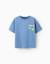T-shirt en coton avec imprimés hulk Bleu 1 - vertbaudet enfant 