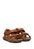 Sandales en cuir sky Beige-+Bleu clair-+Cognac-+Marine-+Orange-+Vert clair- 12 - vertbaudet enfant 