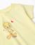 Pyjama en coton à manches courtes avec imprimés titi Jaune clair 2 - vertbaudet enfant 