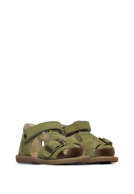 Sandales en suède quarzo Bleu-+Gris- 7 - vertbaudet enfant 