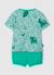 Ensemble t-shirt et short bébé imprimé coton Multicolore 2 - vertbaudet enfant 