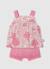 Ensemble en maille imprimé fleurs Multicolore 1 - vertbaudet enfant 