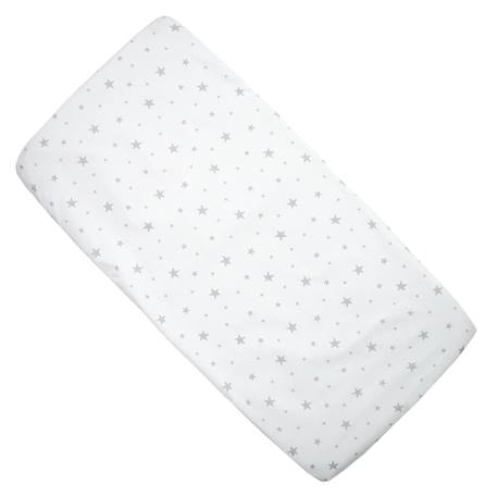 Drap housse berceau en coton stella Blanc 1 - vertbaudet enfant 