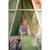 Maisonnette tente bois fsc avec toboggan yuki 300 Naturel/vert 5 - vertbaudet enfant 