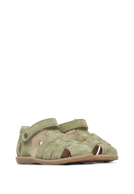 Sandales semi zaffiro Gris- 2 - vertbaudet enfant 