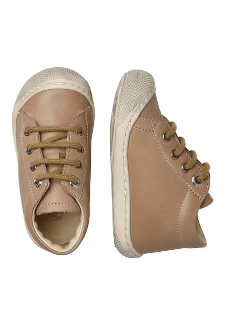 Chaussures en cuir cocoon Bleu-+Cognac-+Gris tourterelle-+Marine-+Vert foncé- 14 - vertbaudet enfant 