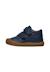 Chaussures premiers pas en cuir cocoon wide vl Bleu foncé-+Marron foncé 3 - vertbaudet enfant 
