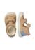 Sandales en cuir et en daim barefoot irtys Céleste-+Rose clair-+Sable- 14 - vertbaudet enfant 