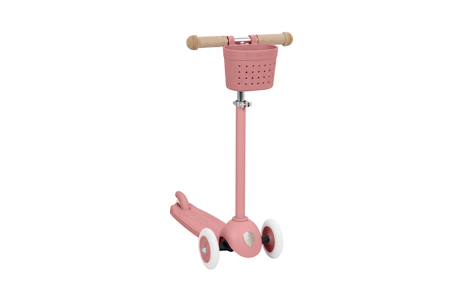 Eco scooter en plastique recyclé Argile+Framboise+Lavande+Olive+Rose dépalé+Sable+Sarcelle 7 - vertbaudet enfant 