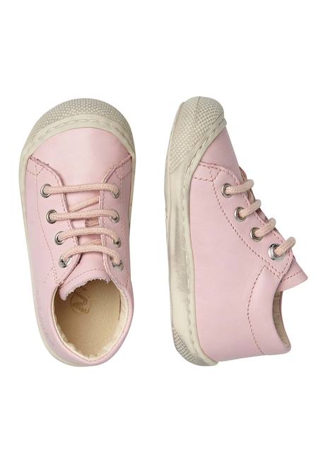 Chaussures en cuir cocoon Rose-+Rose poudré- 4 - vertbaudet enfant 