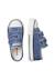 Baskets en tissu avec fermeture scratch ayasy vl. Blanc-+Marine- 9 - vertbaudet enfant 