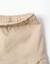 Short long cargo en sergé avec cordon de serrage Beige clair+Marrón 3 - vertbaudet enfant 