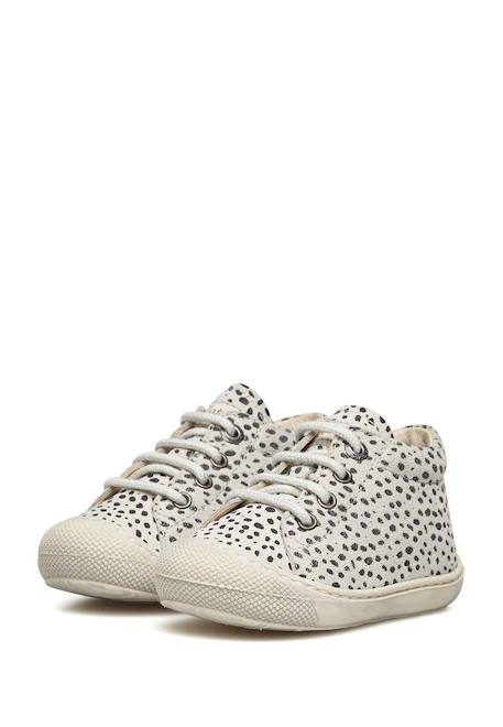 Chaussures en suède imprimé poney cocoon Gris clair-+Noir-beige- 5 - vertbaudet enfant 