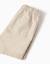 Short chino midi en popeline Beige clair+Bleu foncé 4 - vertbaudet enfant 