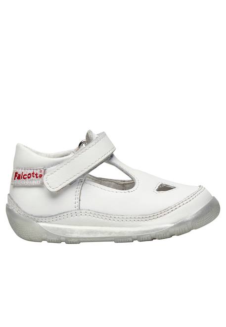 Sandales à œillets san diego new Blanc-+Marine- 1 - vertbaudet enfant 