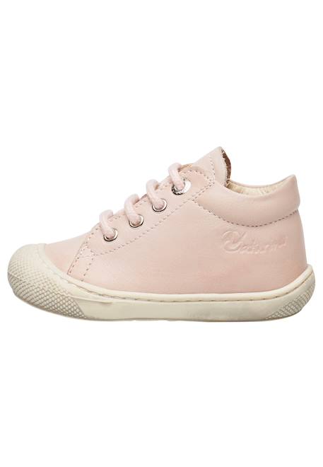 Chaussures en cuir cocoon Rose-+Rose poudré- 8 - vertbaudet enfant 