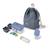 Set lunch box enfant complet avec ses accessoires Bleu dino+Bleu/beige+Rose birds 3 - vertbaudet enfant 