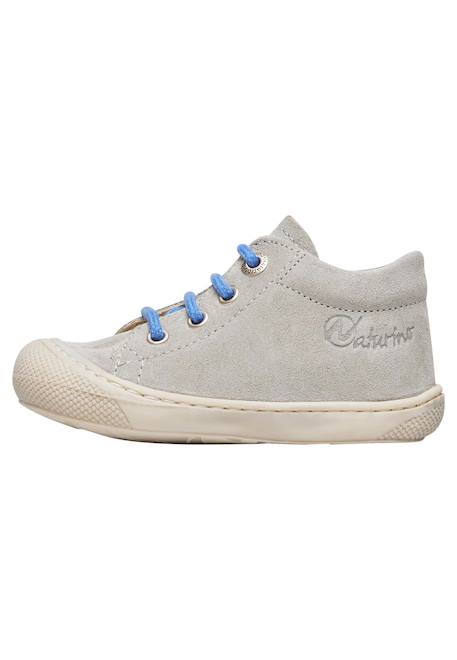 Chaussures suède cocoon Beige clair+Blanc-vert d'eau+Bleu-+Citrouille+Gris tourterelle-+Gris-bleu- 28 - vertbaudet enfant 
