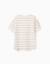 T-shirt en coton à rayures et poche poitrine Beige clair 2 - vertbaudet enfant 